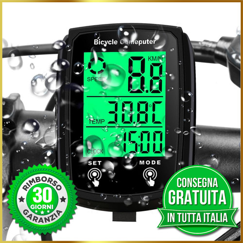 Contachilometri per bici senza - contachilometri,