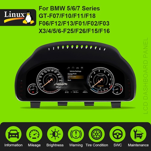 Bmw f10 f11 f07 f18 - bmw, 12,3"