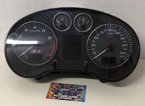 Contachilometri audi 8p - contachilometri, s3
