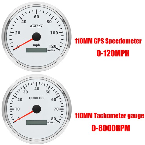 Tachimetro gps 110mm 120mph - 110mm,